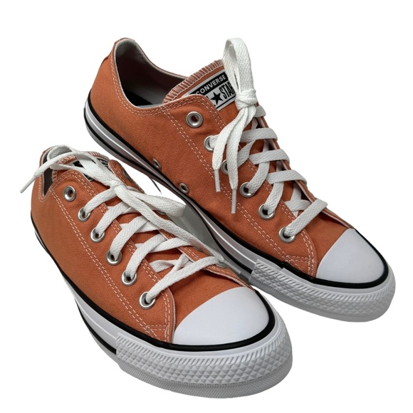 Converse Shoes - Converse Chuck Taylor Low Top Shoes Skate Peach Canvas Women's Size A02175C-WBP